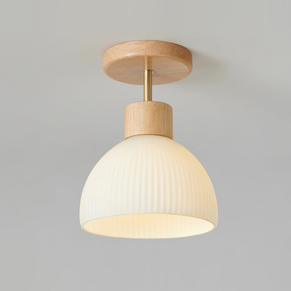 RAVENSCROFT ORNATE FROSTED GLASS CEILING LIGHT
