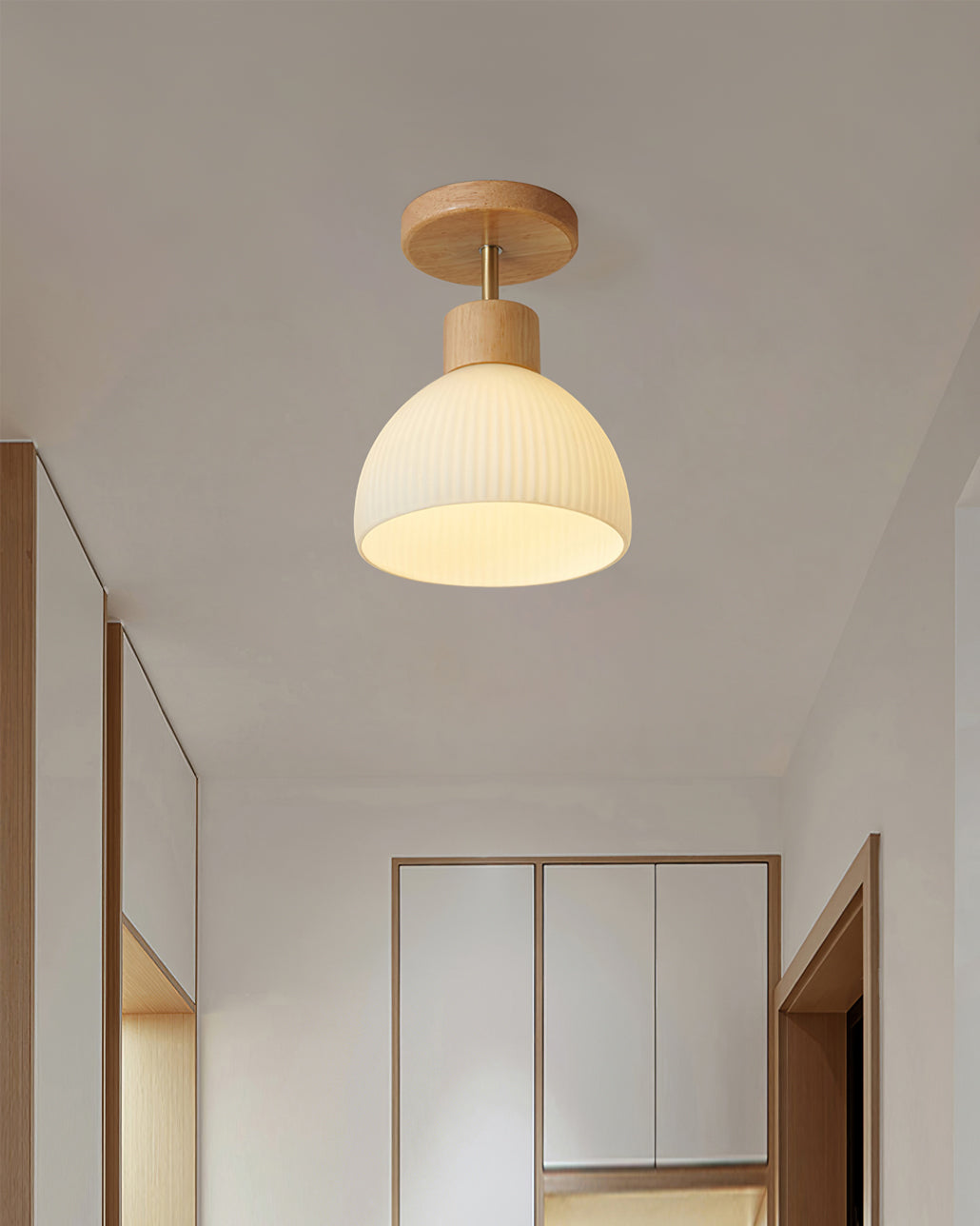 RAVENSCROFT ORNATE FROSTED GLASS CEILING LIGHT