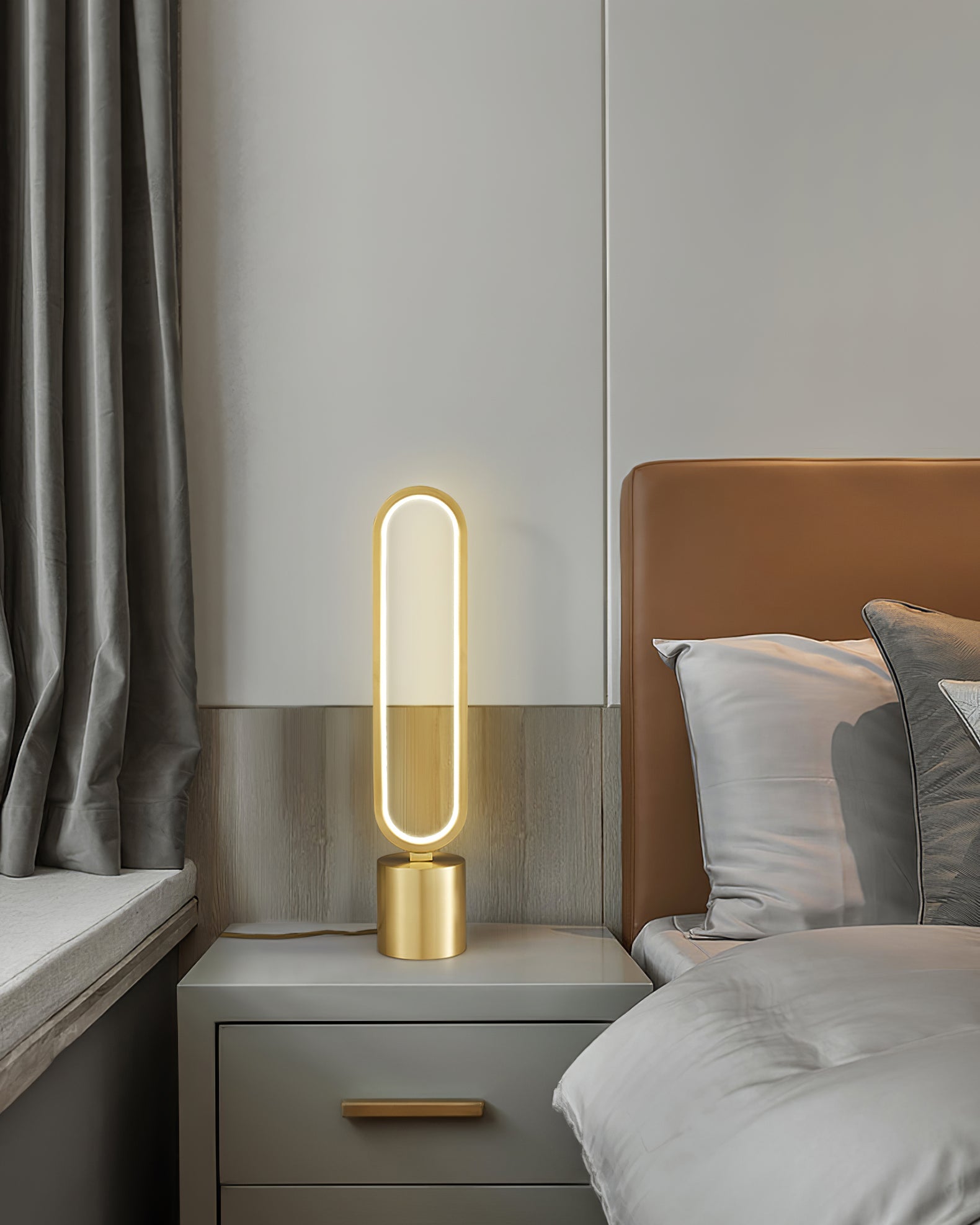 WINTHROP ILLUMINATED GLOBE LAMP