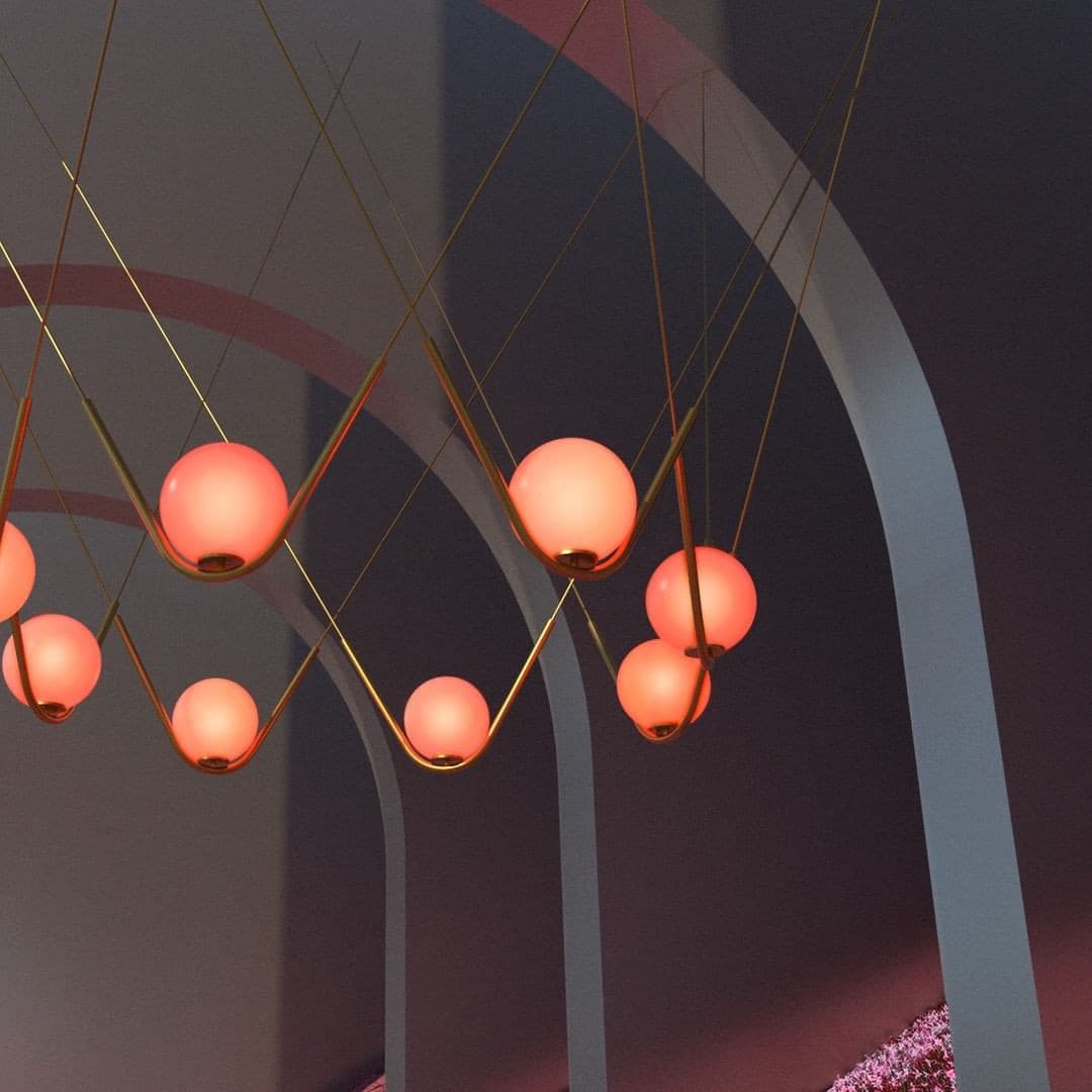 RAVENHURST LUMINOUS TEARDROP HANGING LIGHT