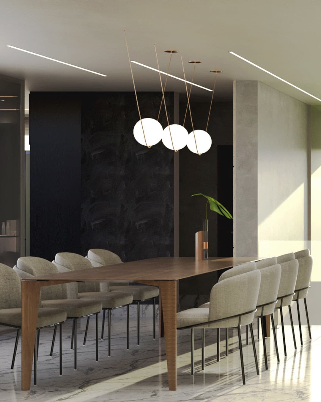 RAVENHURST LUMINOUS TEARDROP HANGING LIGHT