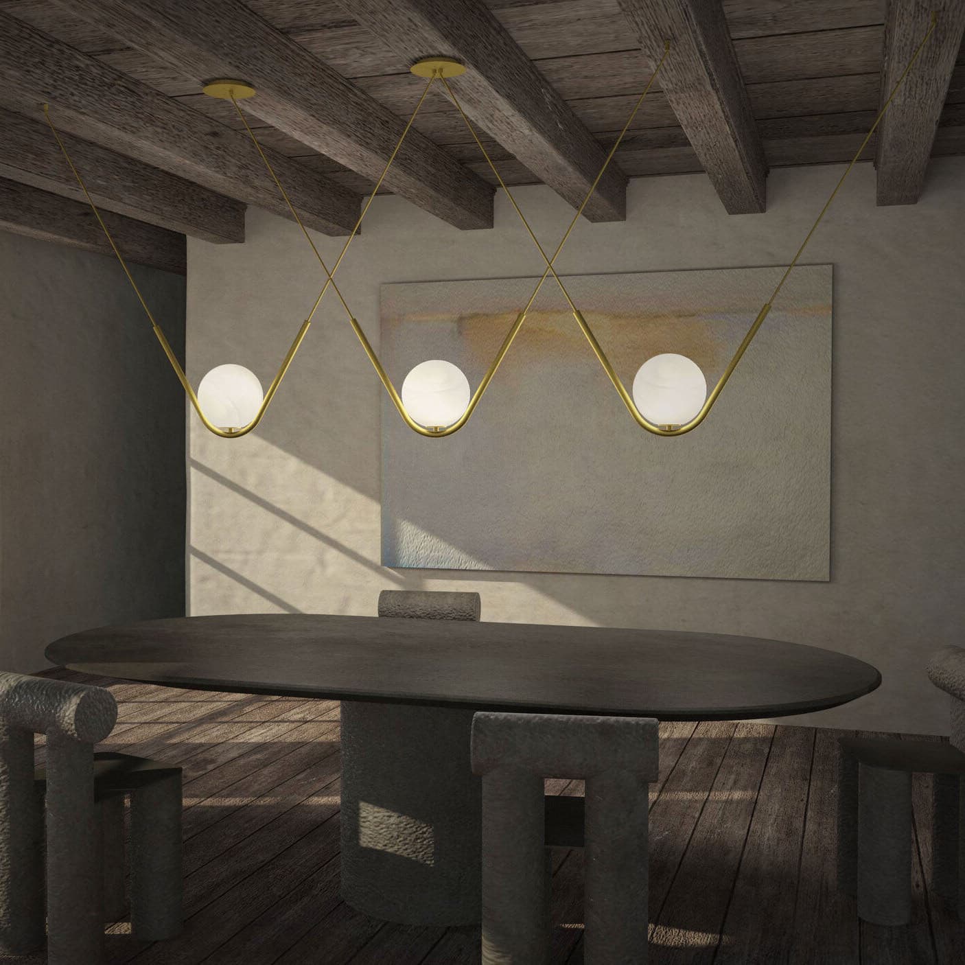 RAVENHURST LUMINOUS TEARDROP HANGING LIGHT