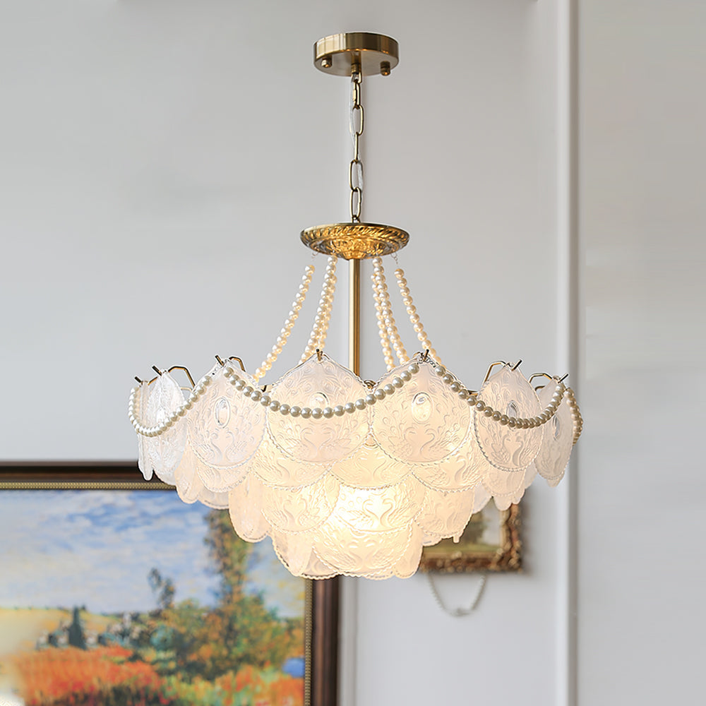 WINTHROP CRYSTAL CROWN CHANDELIER
