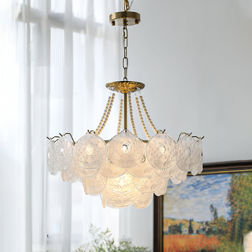 WINTHROP CRYSTAL CROWN CHANDELIER