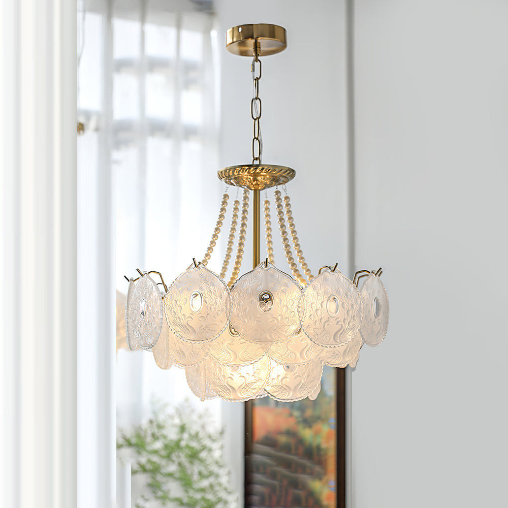 WINTHROP CRYSTAL CROWN CHANDELIER