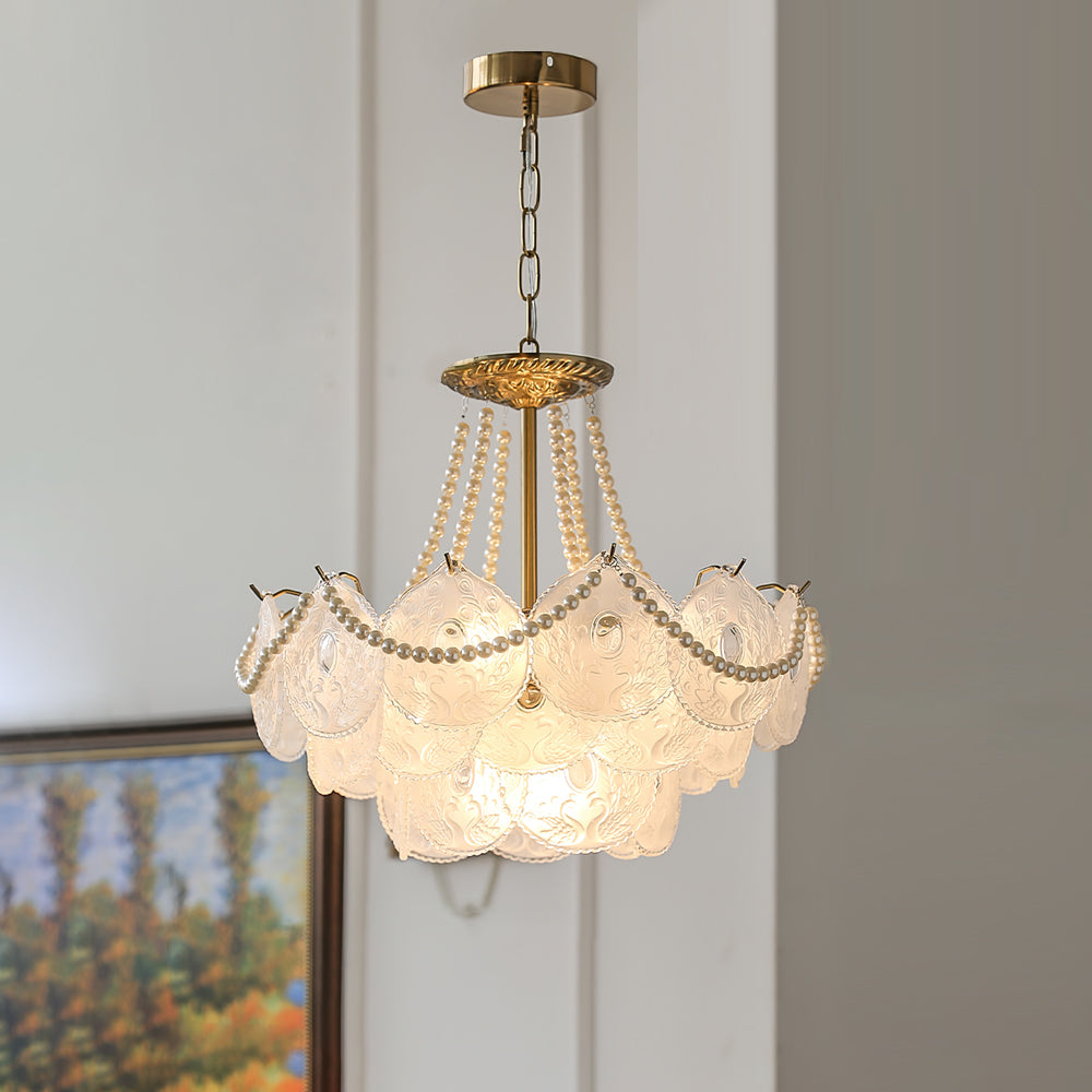 WINTHROP CRYSTAL CROWN CHANDELIER