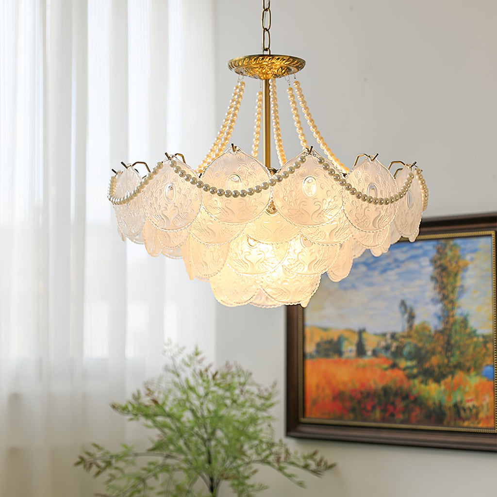 WINTHROP CRYSTAL CROWN CHANDELIER