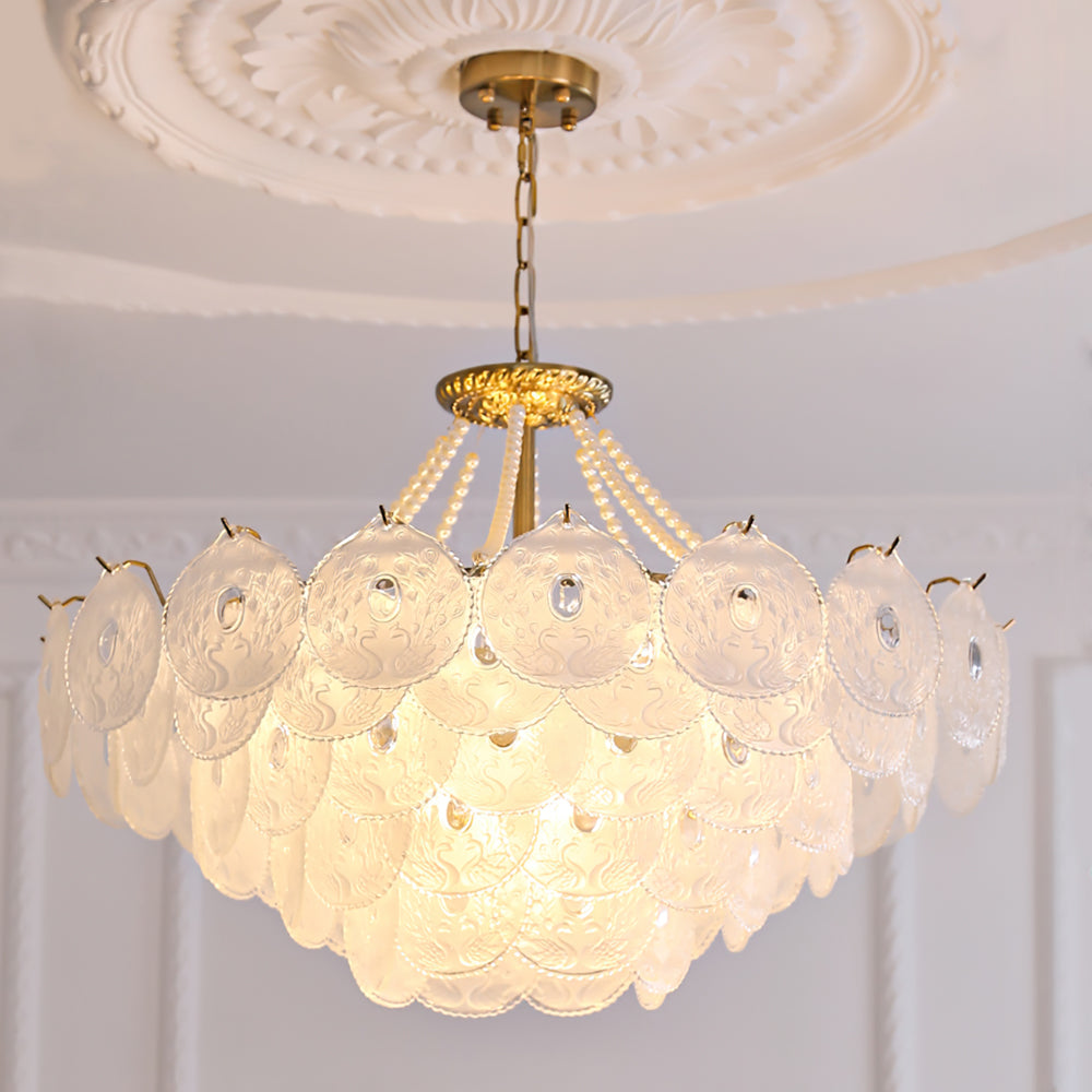 WINTHROP CRYSTAL CROWN CHANDELIER