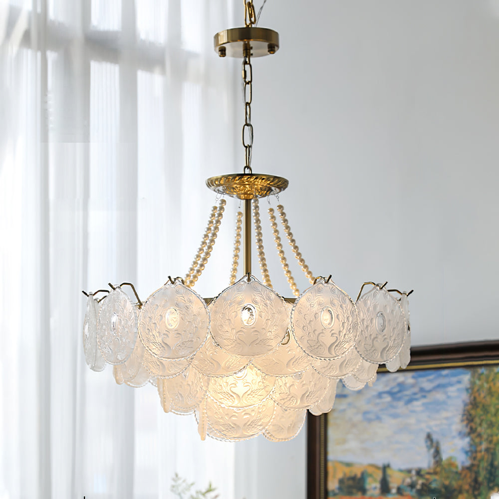 WINTHROP CRYSTAL CROWN CHANDELIER