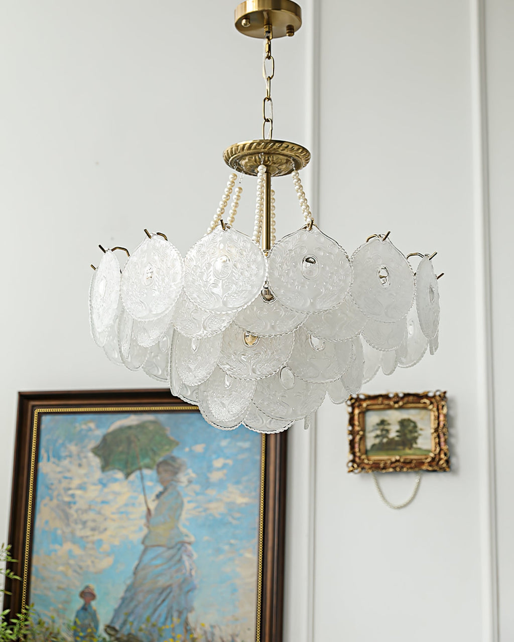 WINTHROP CRYSTAL CROWN CHANDELIER