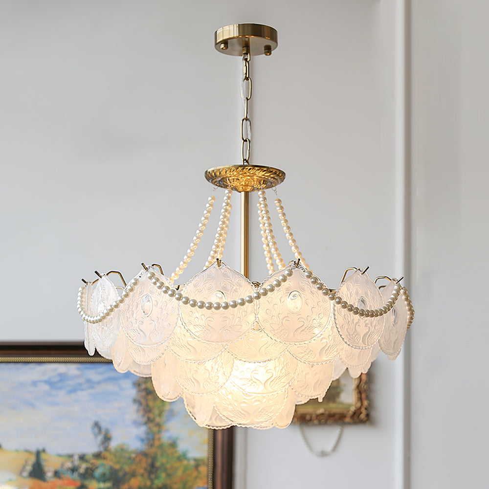 WINTHROP CRYSTAL CROWN CHANDELIER