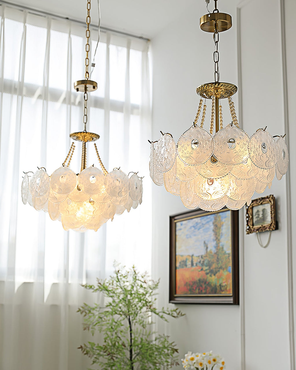 WINTHROP CRYSTAL CROWN CHANDELIER