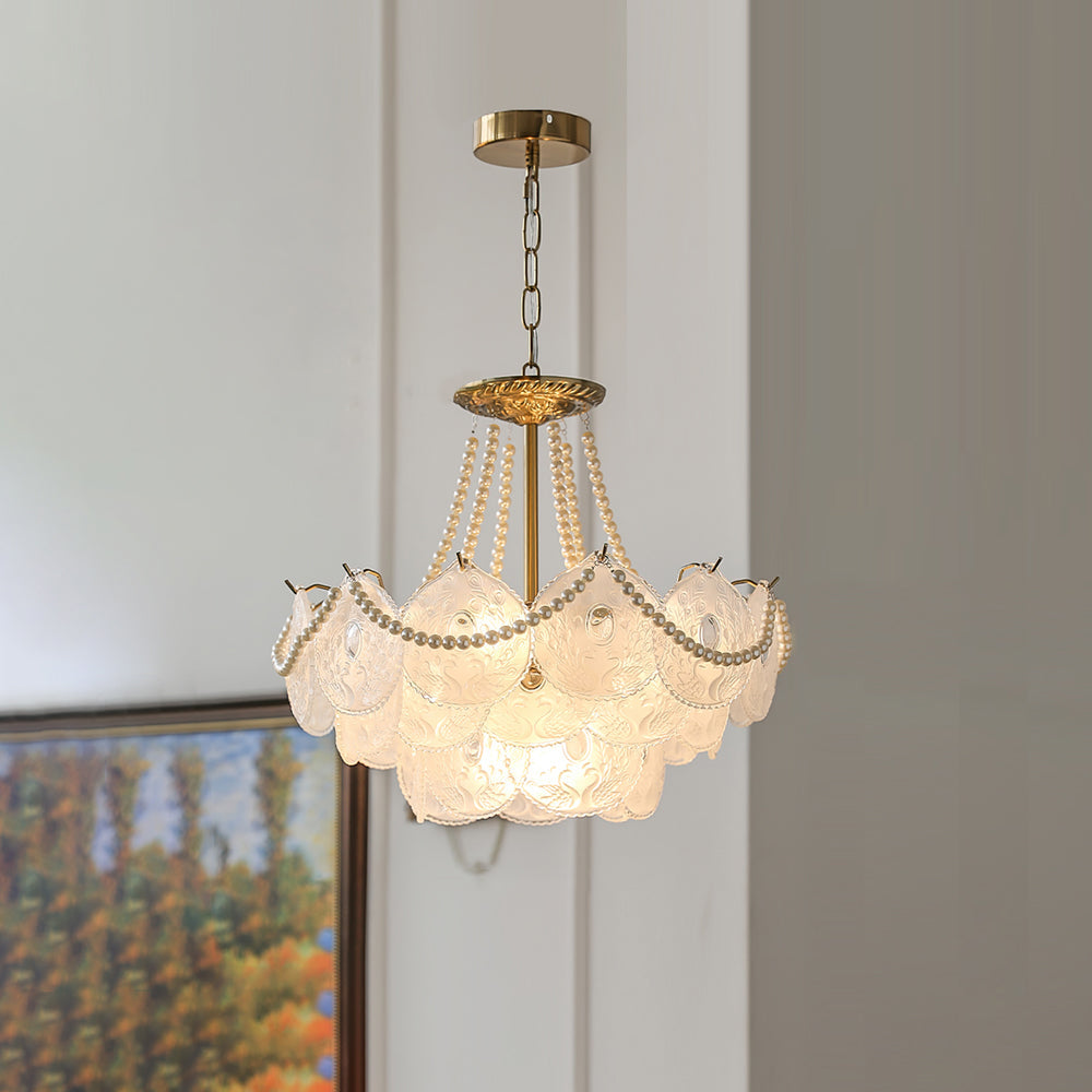 WINTHROP CRYSTAL CROWN CHANDELIER