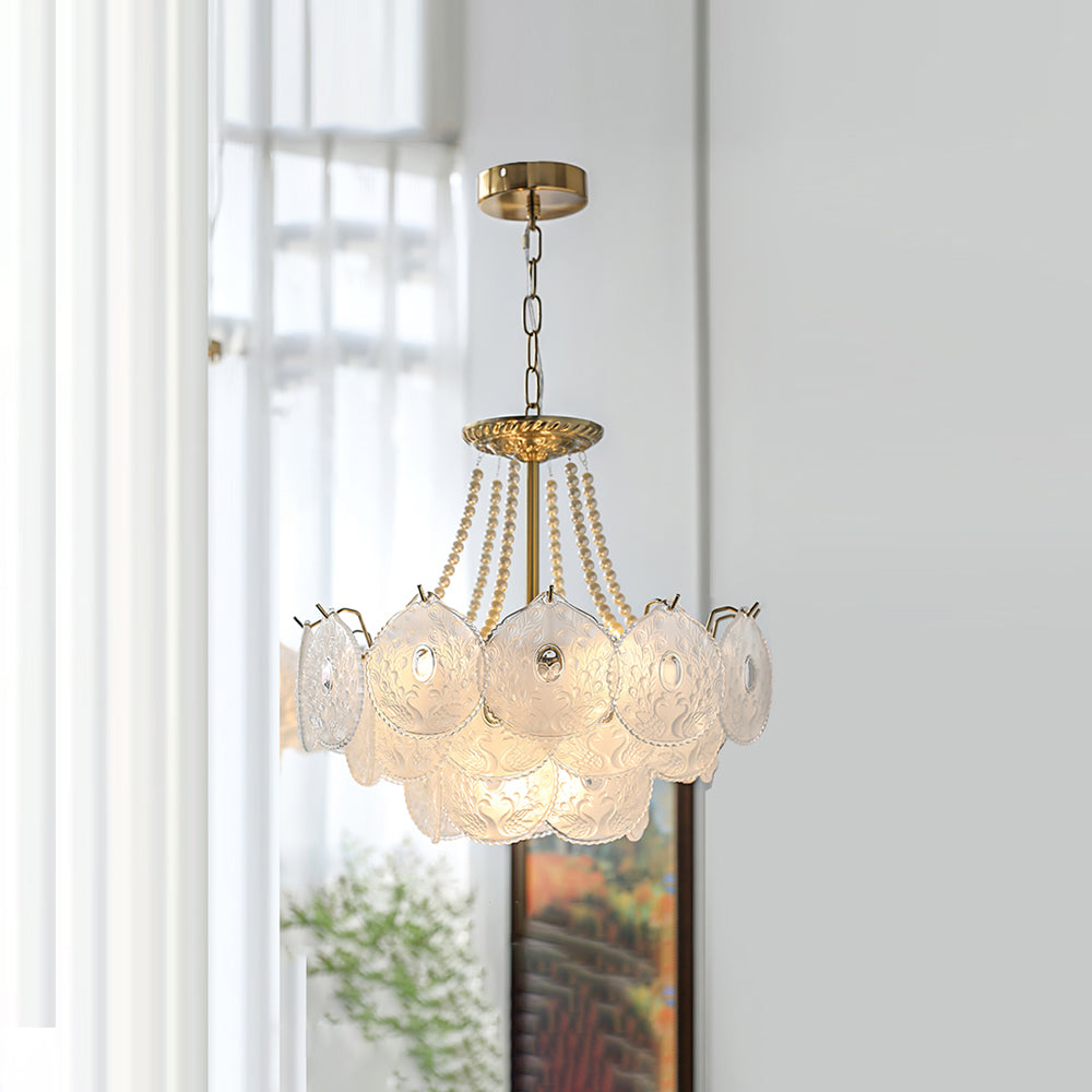 WINTHROP CRYSTAL CROWN CHANDELIER