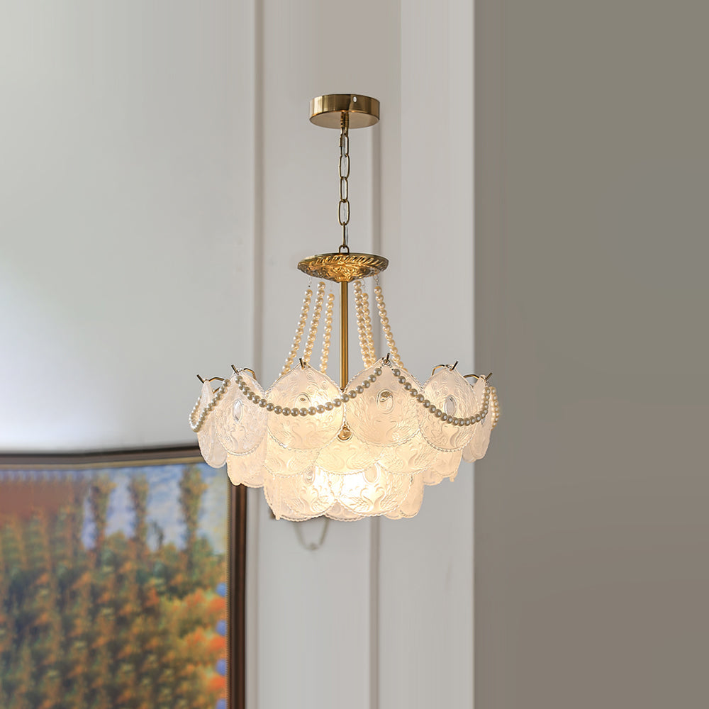 WINTHROP CRYSTAL CROWN CHANDELIER
