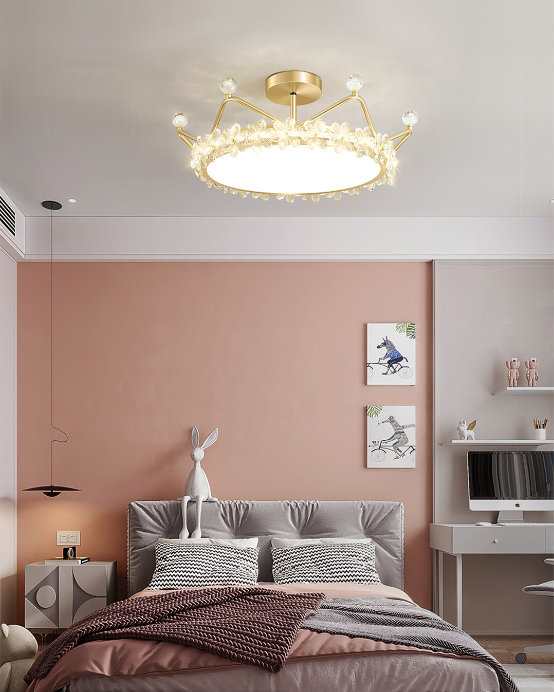 FLORENTINE BLOOM CEILING ILLUMINATOR