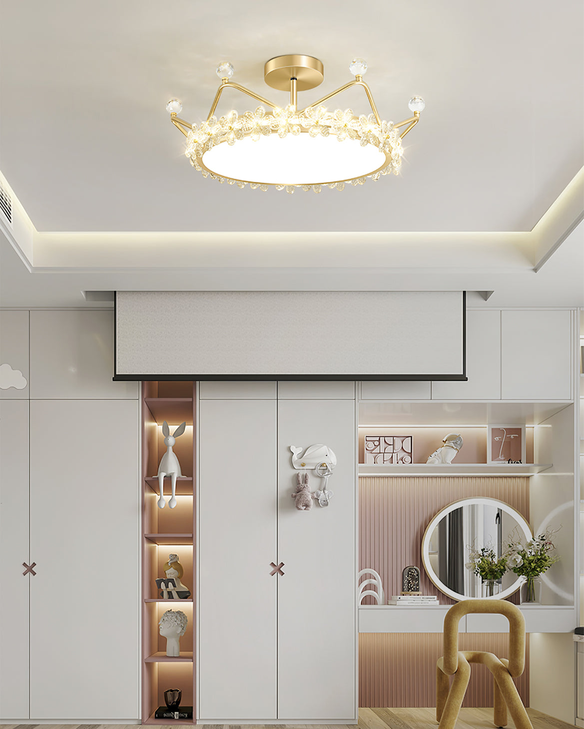 FLORENTINE BLOOM CEILING ILLUMINATOR