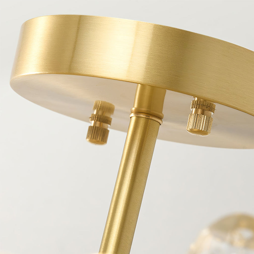 FLORENTINE CRYSTAL BLOSSOM CEILING LIGHT