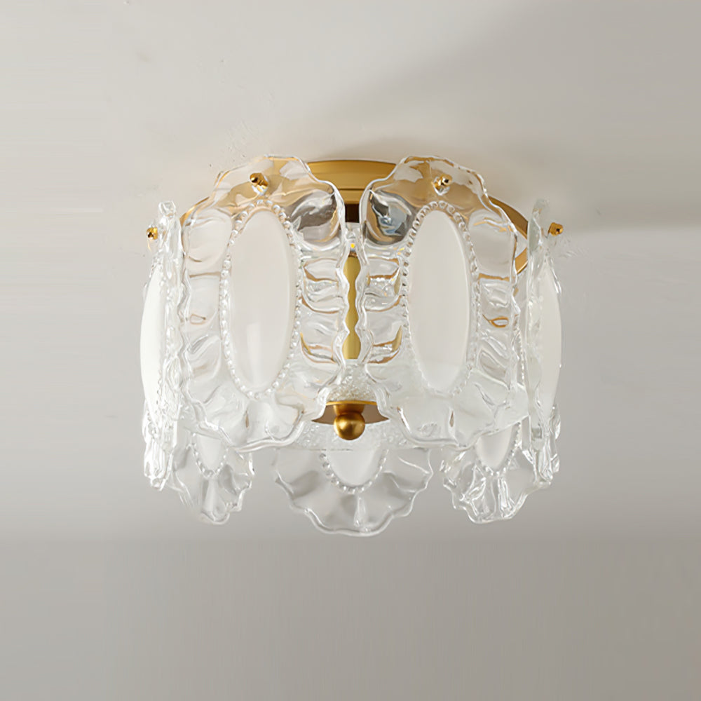 VERITY BLOOMING ORB CEILING LANTERN