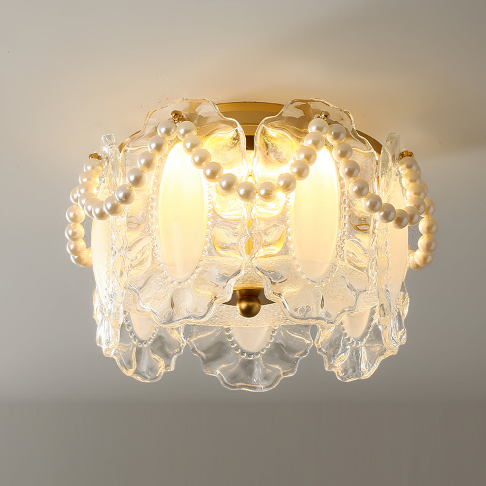 VERITY BLOOMING ORB CEILING LANTERN