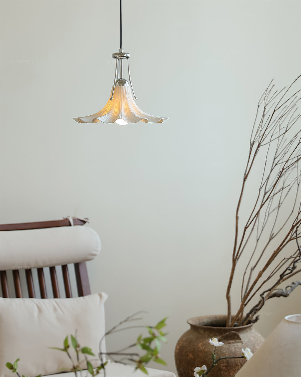 RAVENNA CRYSTAL DROPLET HANGING LAMP