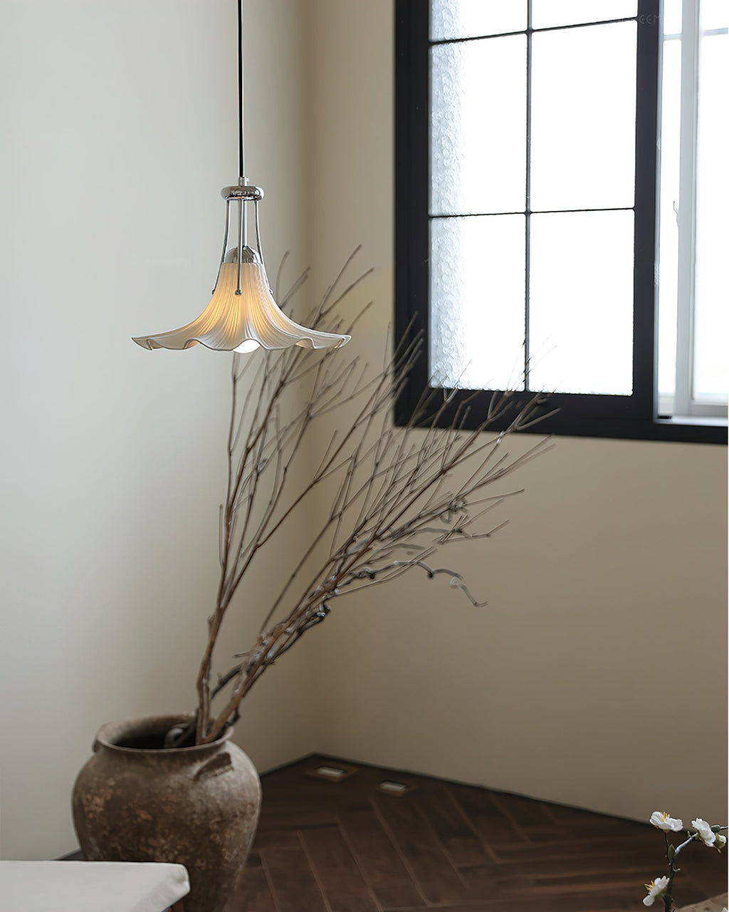 RAVENNA CRYSTAL DROPLET HANGING LAMP