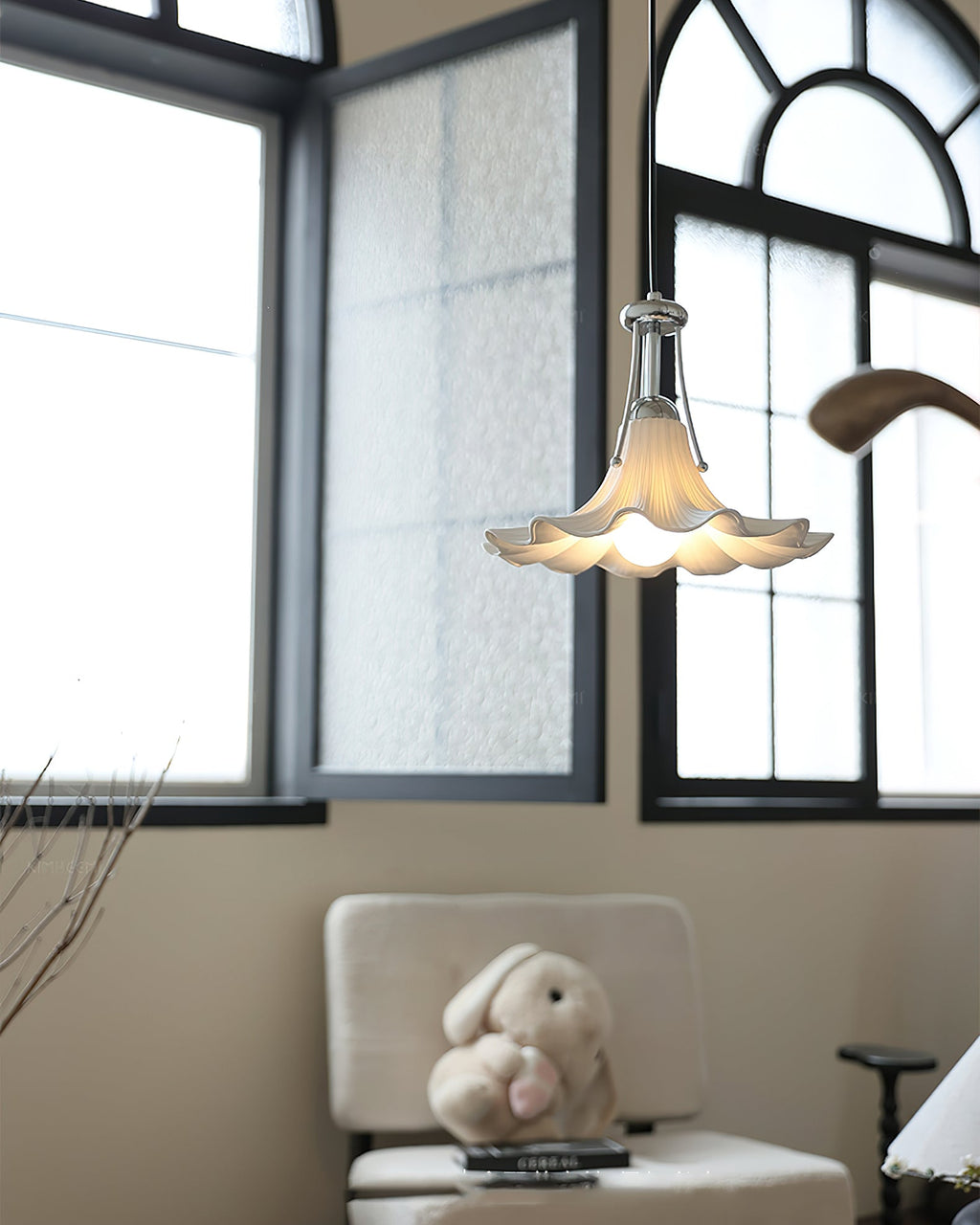 RAVENNA CRYSTAL DROPLET HANGING LAMP