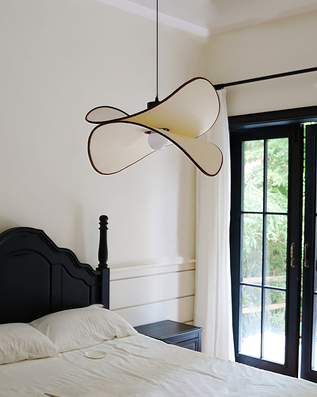 FLORENTINE SILK PETAL HANGING LANTERN