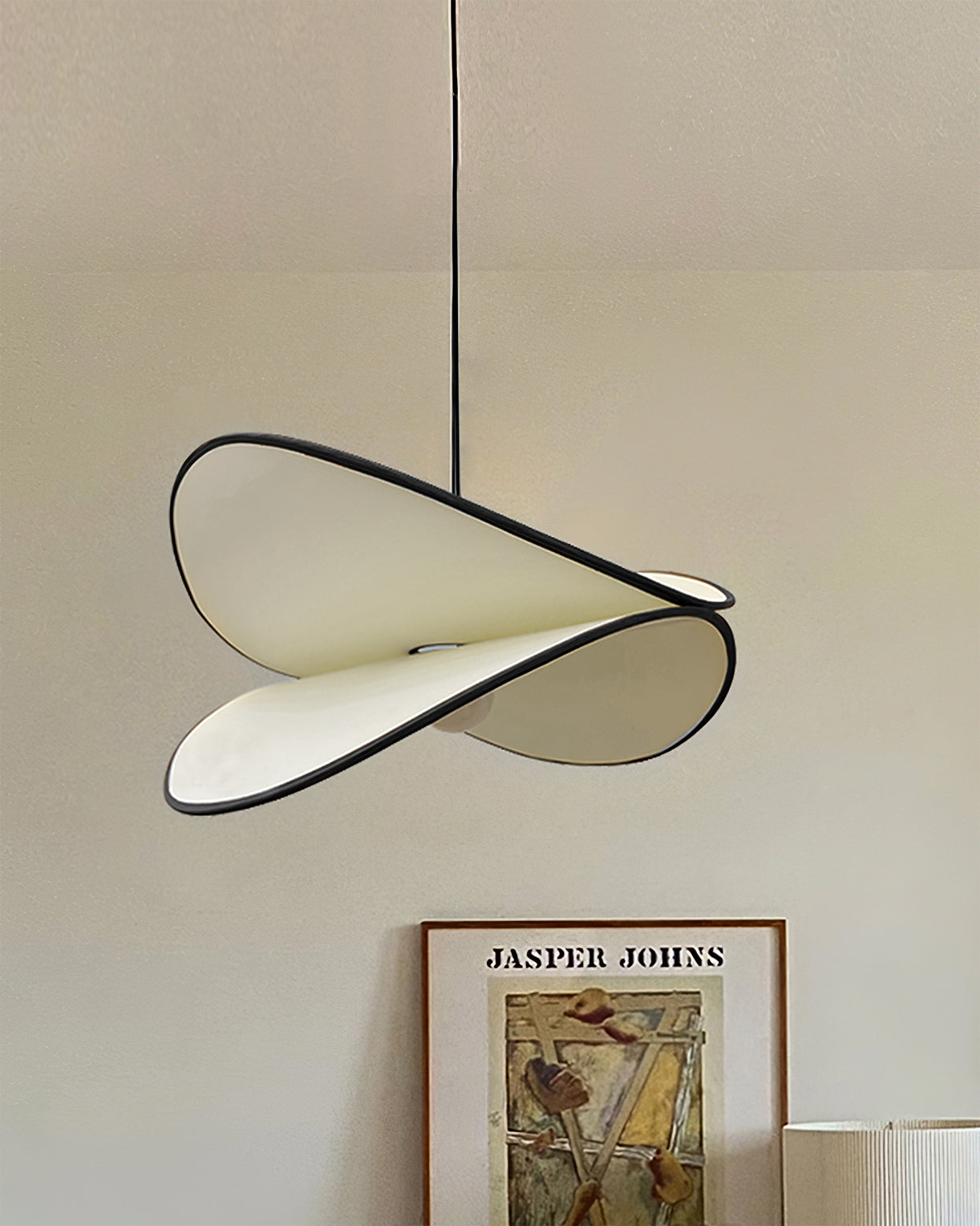 FLORENTINE SILK PETAL HANGING LANTERN