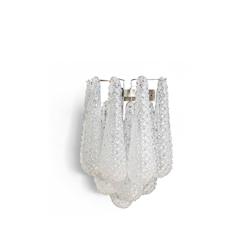 FLORENTINE PETAL DRAPE WALL SCONCE