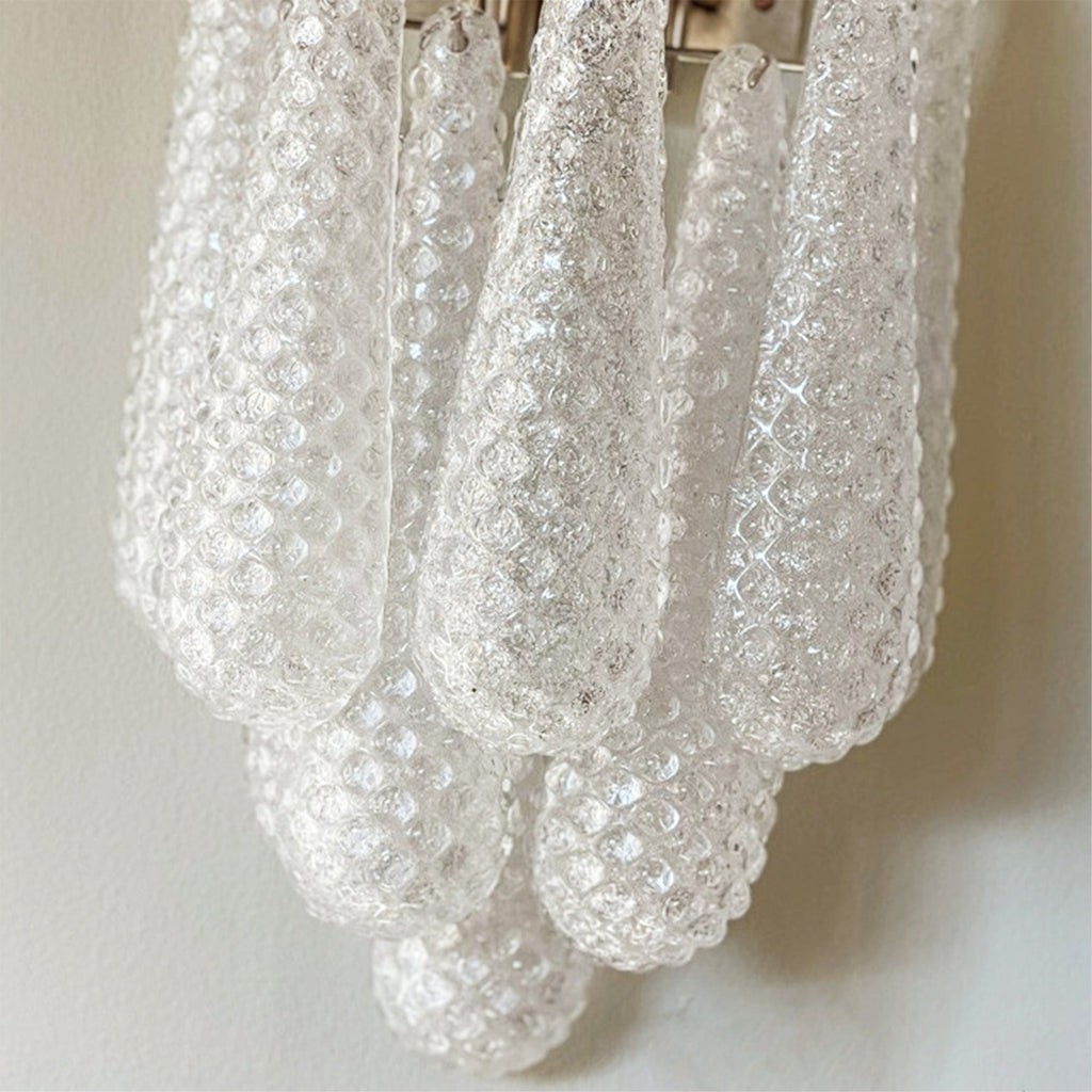 FLORENTINE PETAL DRAPE WALL SCONCE