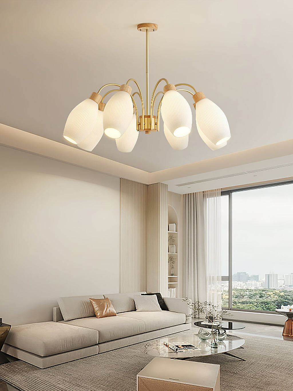 Ravenswood Crystal Cascade Pendant