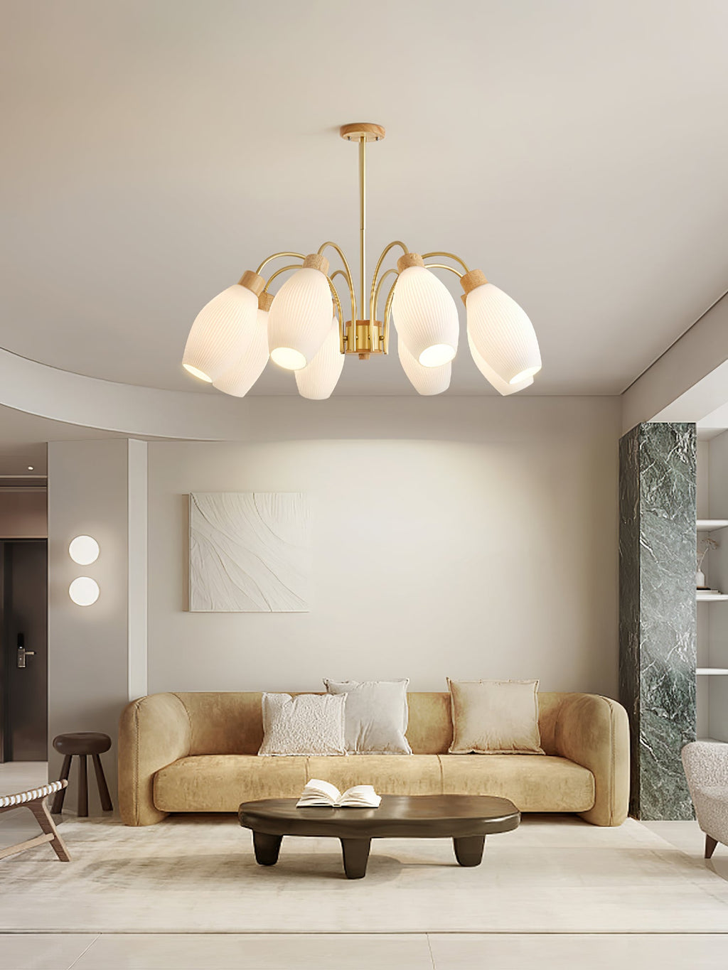 Ravenswood Crystal Cascade Pendant