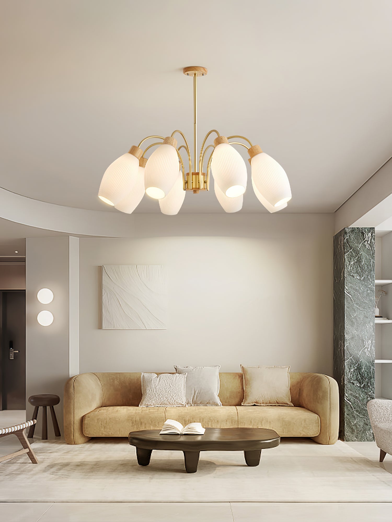 Ravenswood Crystal Cascade Pendant