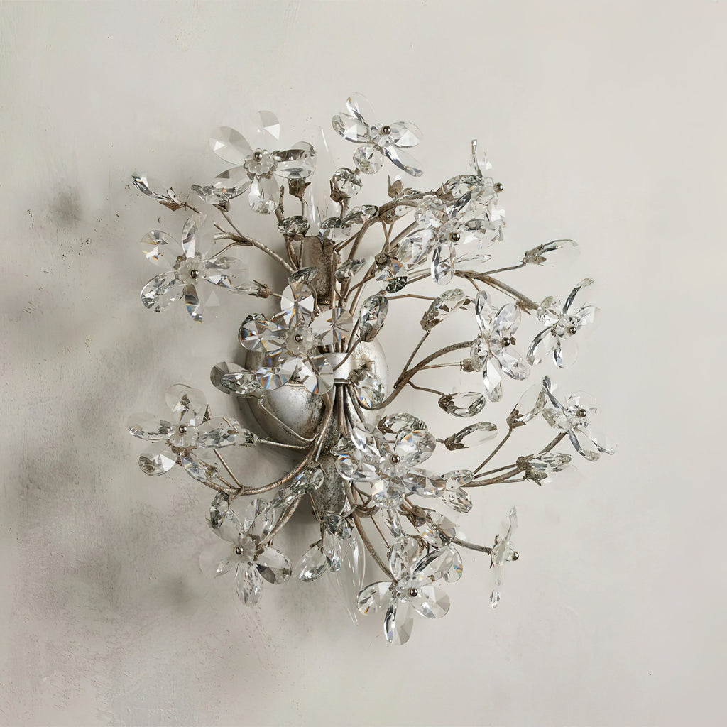 WINDSOR PEWTER ILLUMINATED WALL SCONCE