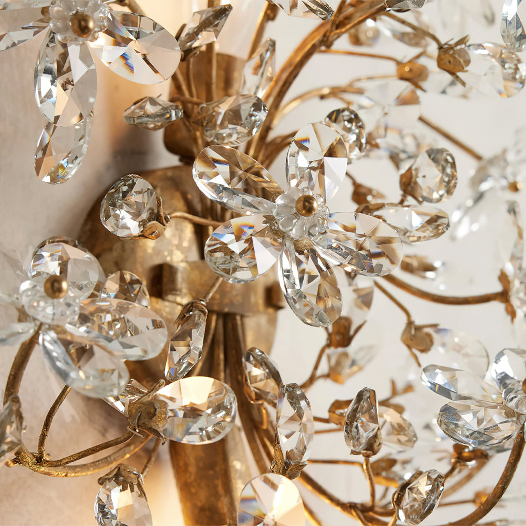 WINDSOR PEWTER ILLUMINATED WALL SCONCE