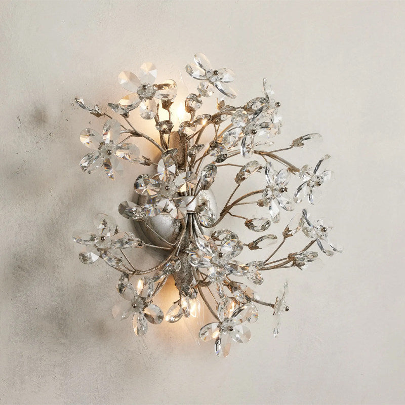 WINDSOR PEWTER ILLUMINATED WALL SCONCE