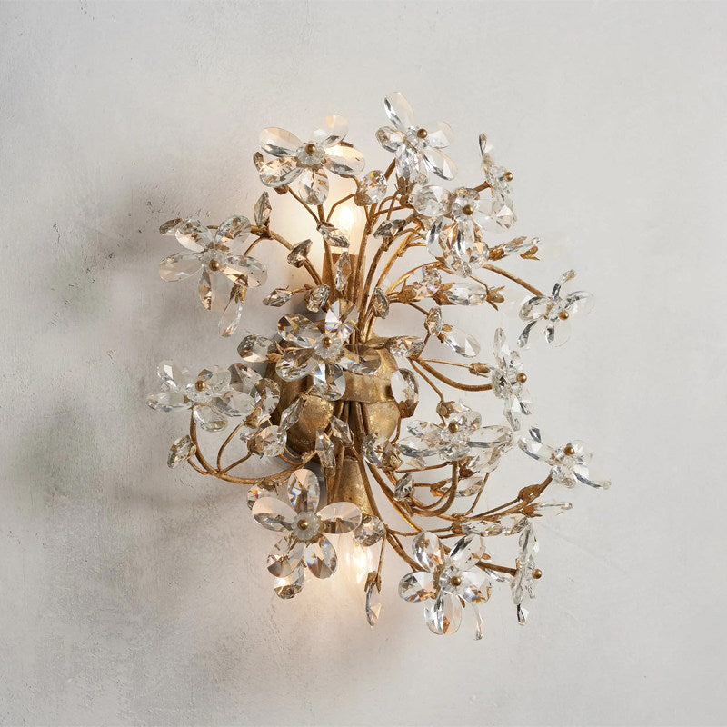 WINDSOR PEWTER ILLUMINATED WALL SCONCE