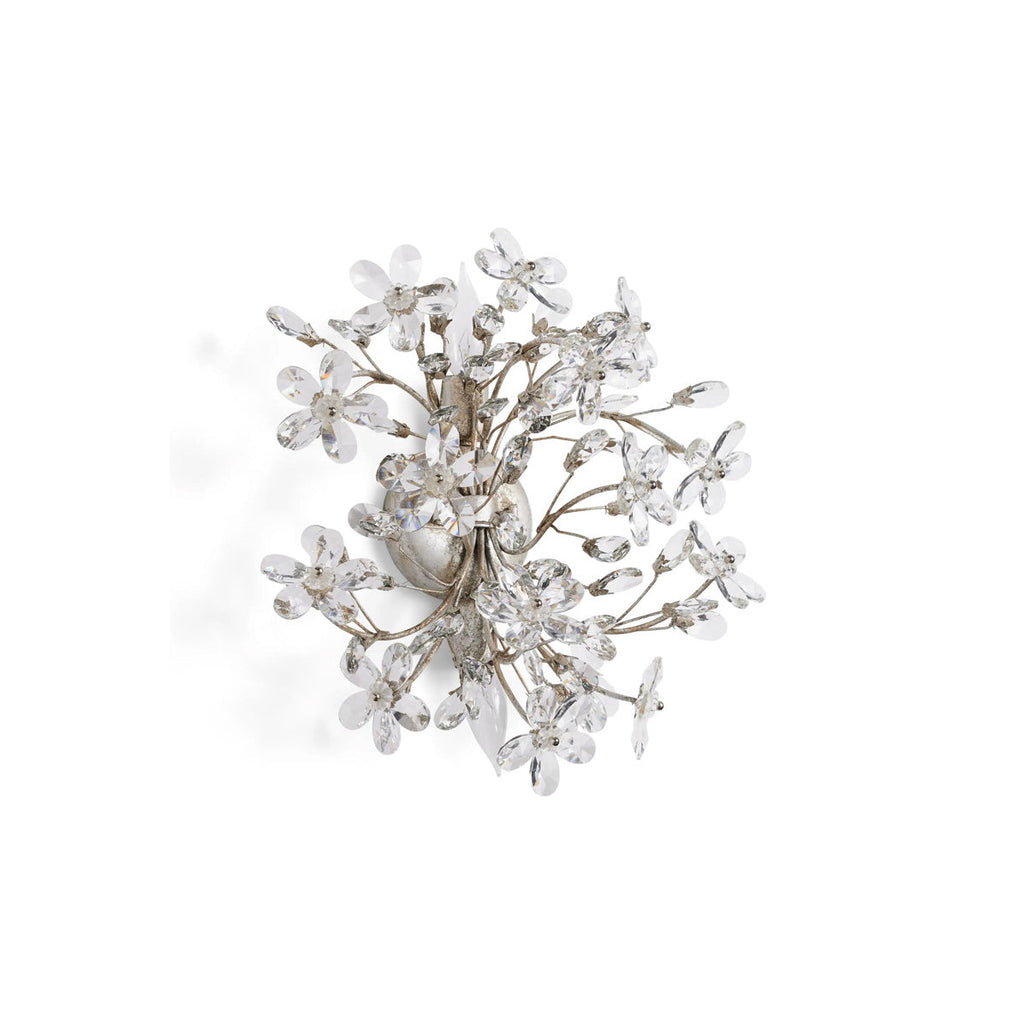 WINDSOR PEWTER ILLUMINATED WALL SCONCE