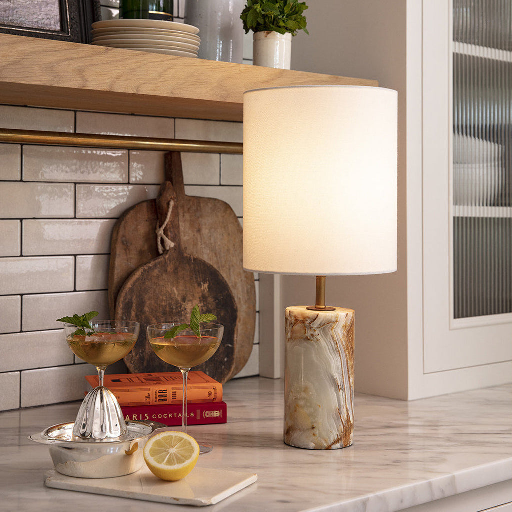 RAVENSTHORPE ILLUMINATED ORB TABLE LANTERN