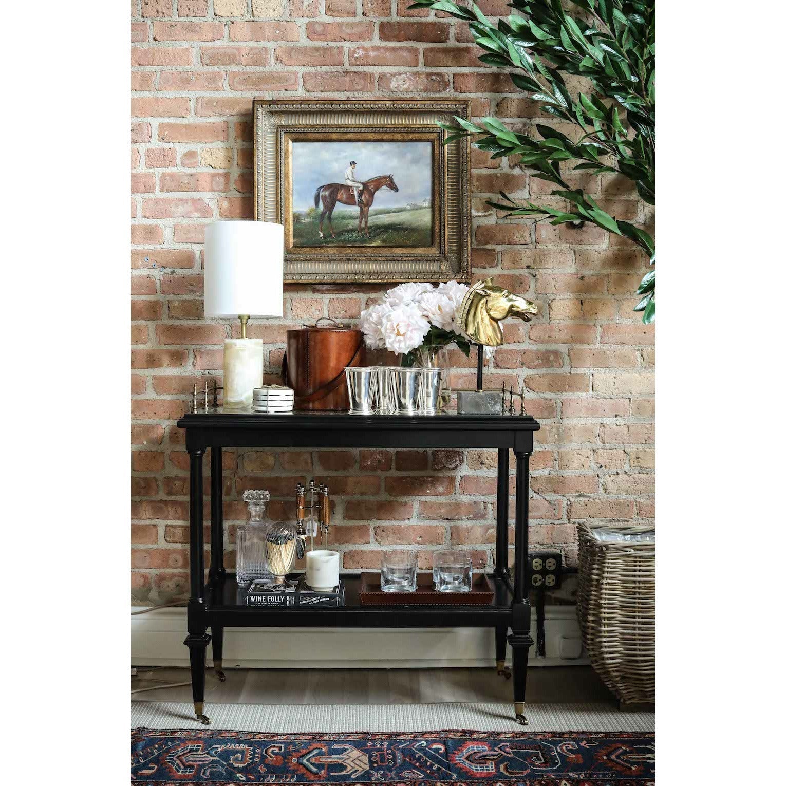 RAVENSTHORPE ILLUMINATED ORB TABLE LANTERN