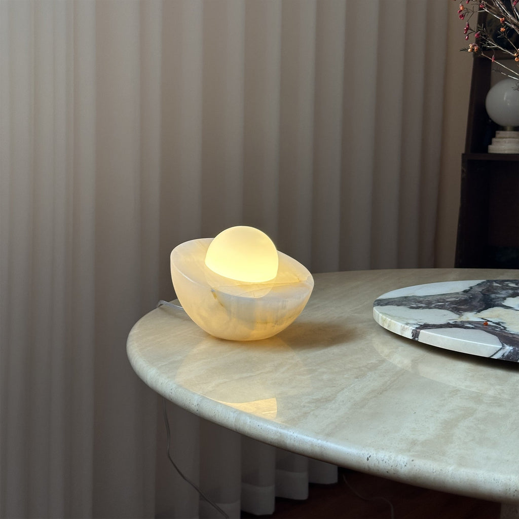 CHARLESTON BIRCH WOOD TABLE LANTERN