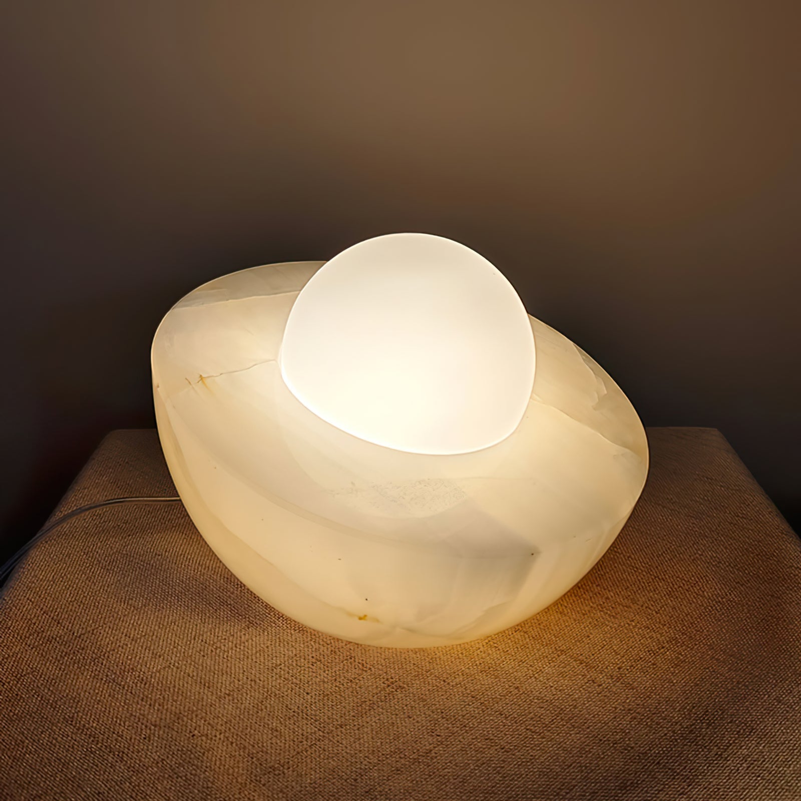 CHARLESTON BIRCH WOOD TABLE LANTERN