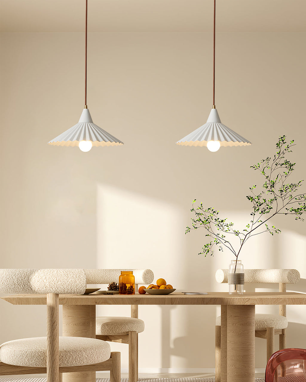 RAVENSDEN FOLDED METAL PENDANT LIGHT
