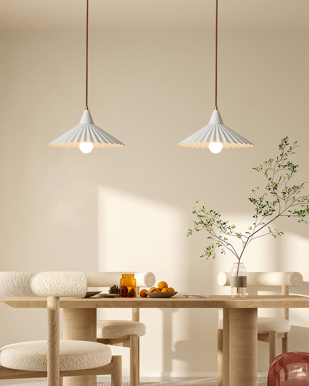 RAVENSDEN FOLDED METAL PENDANT LIGHT