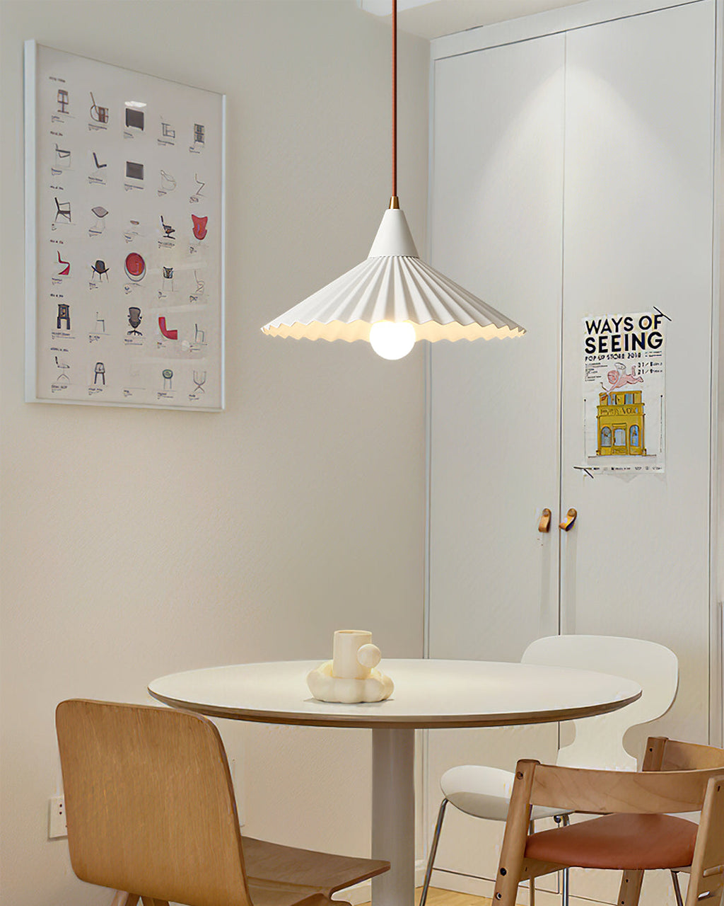 RAVENSDEN FOLDED METAL PENDANT LIGHT