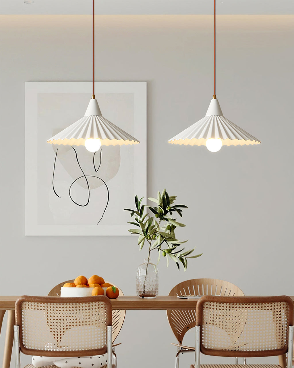 RAVENSDEN FOLDED METAL PENDANT LIGHT