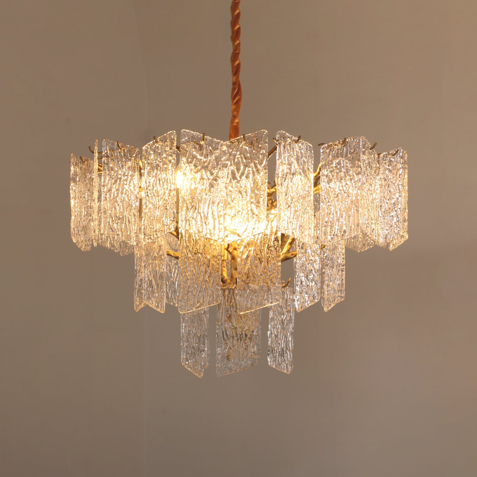 RAVENHURST CRYSTAL TEARDROP LUMINAIRE