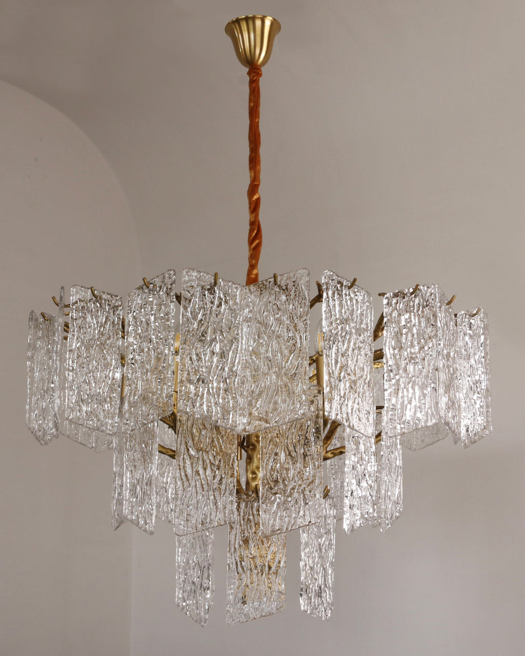 RAVENHURST CRYSTAL TEARDROP LUMINAIRE