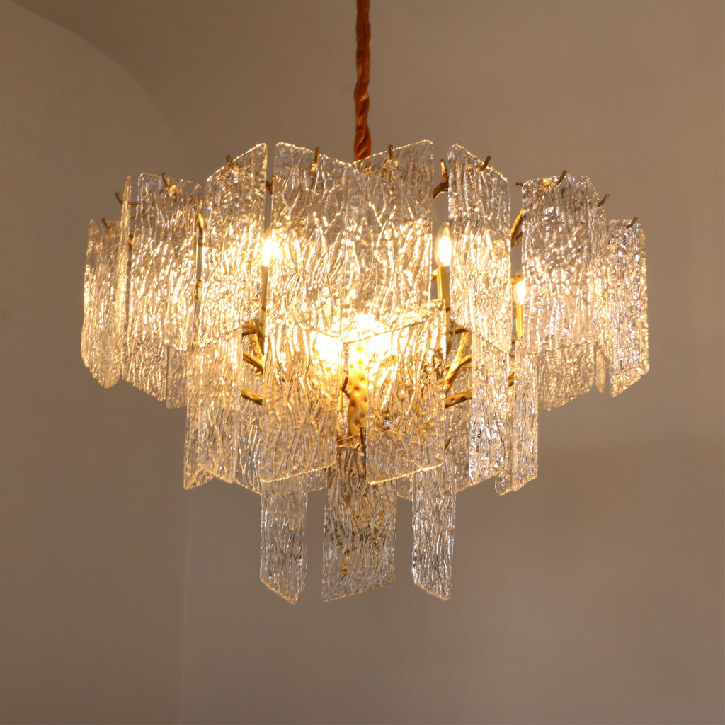 RAVENHURST CRYSTAL TEARDROP LUMINAIRE